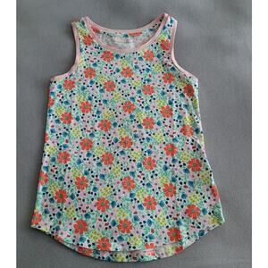AMAZON ESSENTIALS Girl's Floral Loose Fit Tank Top-Sz 10 NEW! No tags